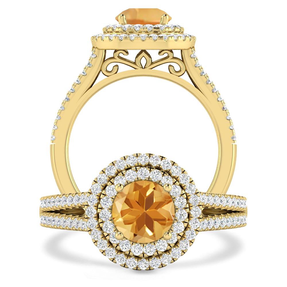 Yellow Gold - Citrine