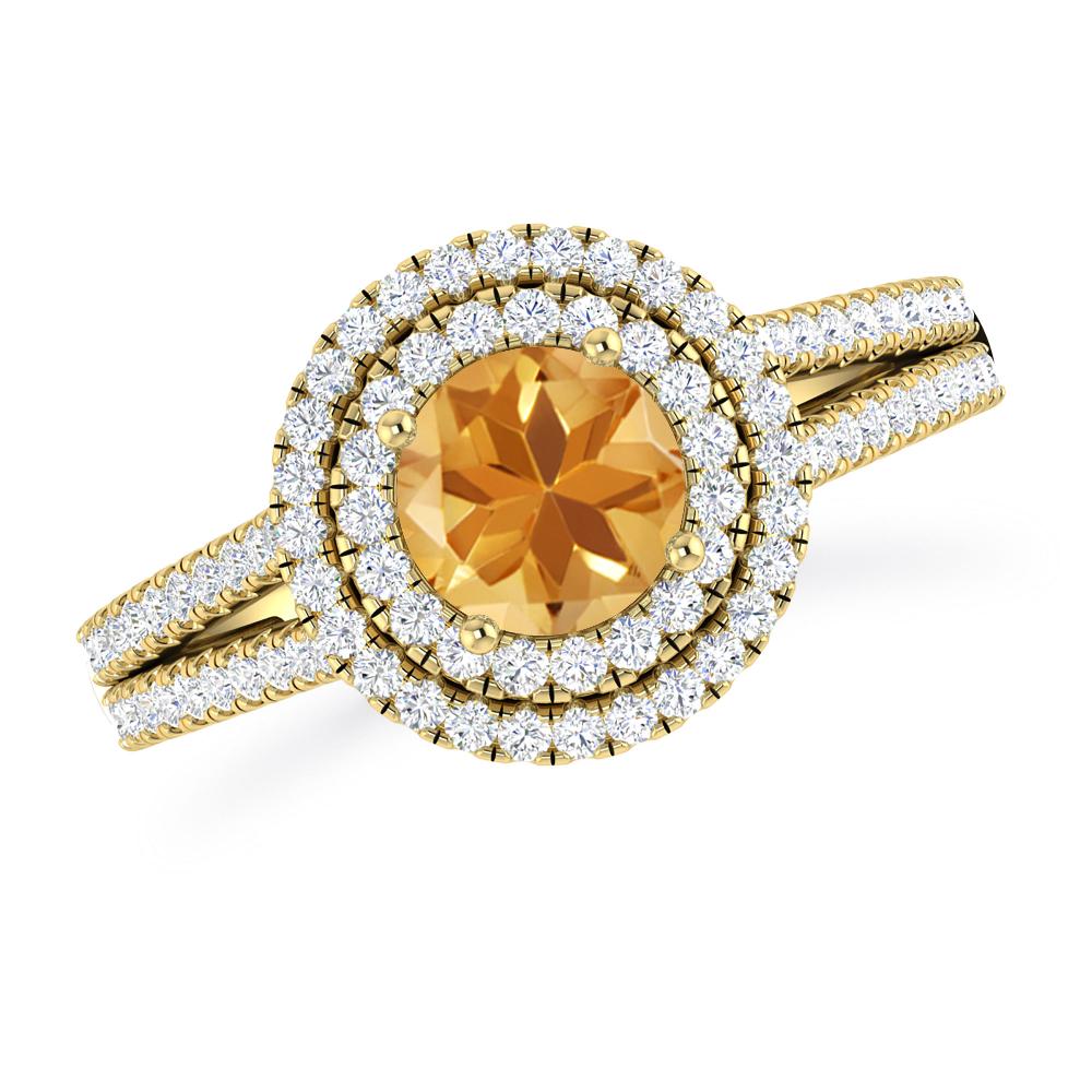 Yellow Gold - Citrine