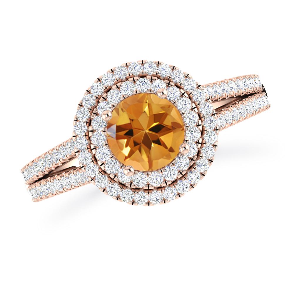 Rose Gold - Citrine