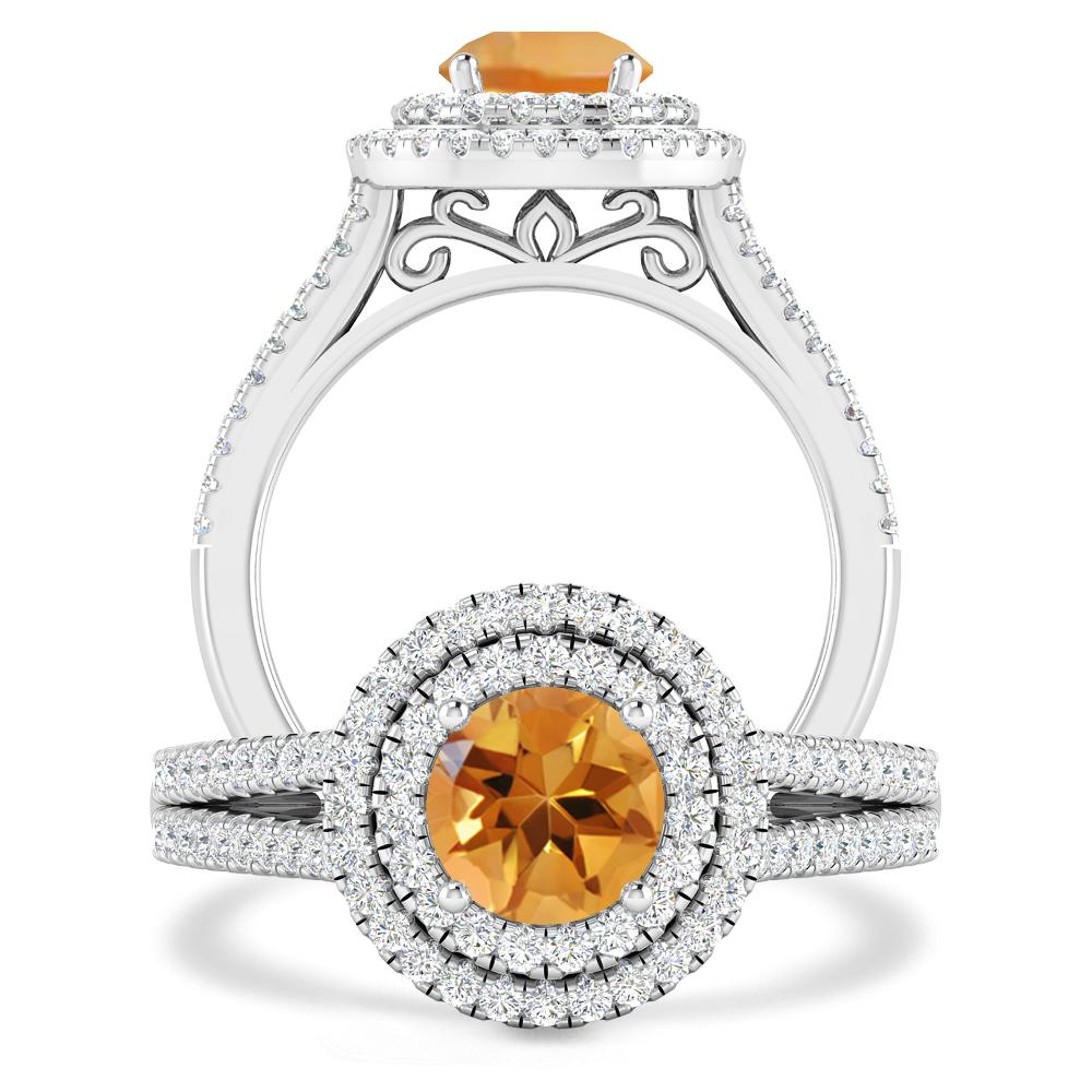 White Gold - Citrine