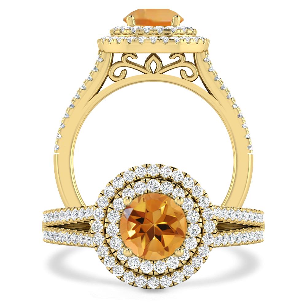 Yellow Gold - Citrine