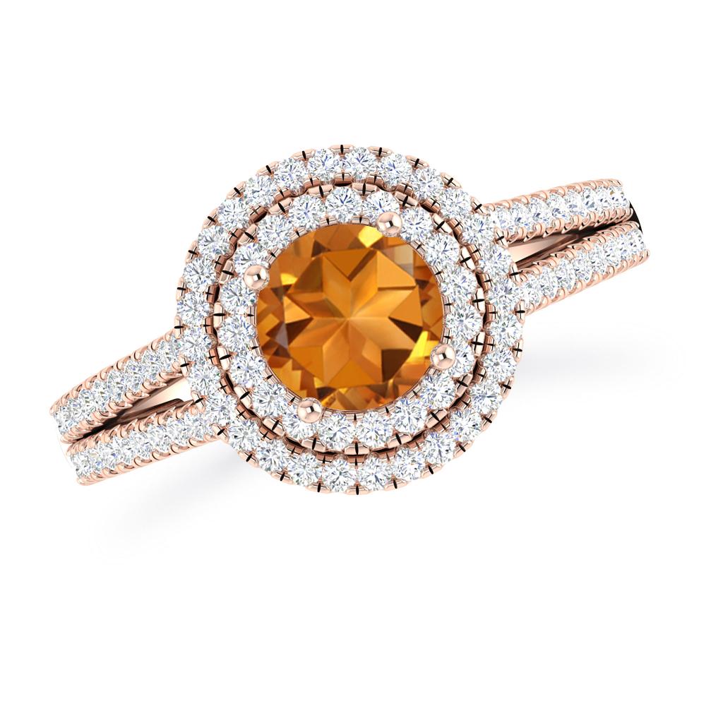 Rose Gold - Citrine