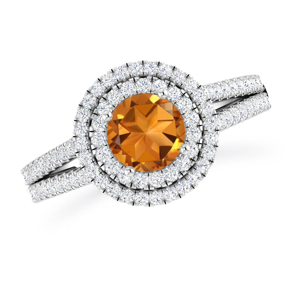 White Gold - Citrine