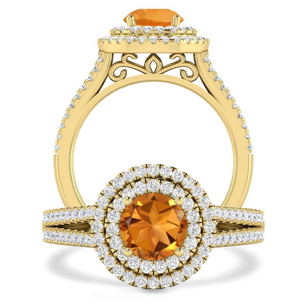 Yellow Gold - Citrine