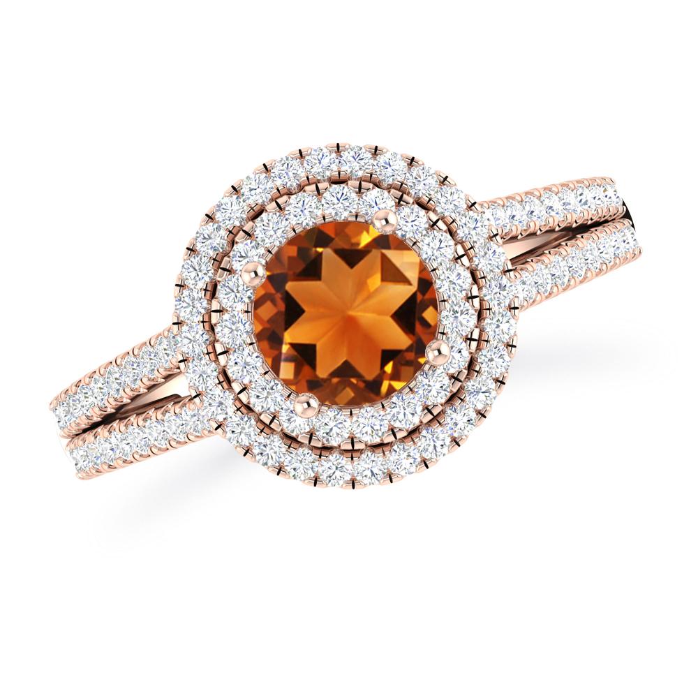 Rose Gold - Citrine