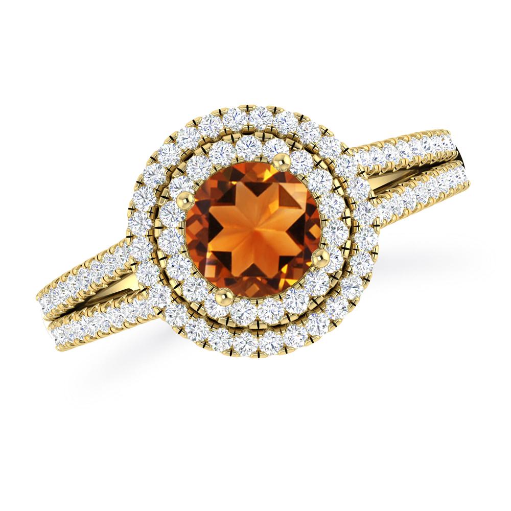 Yellow Gold - Citrine