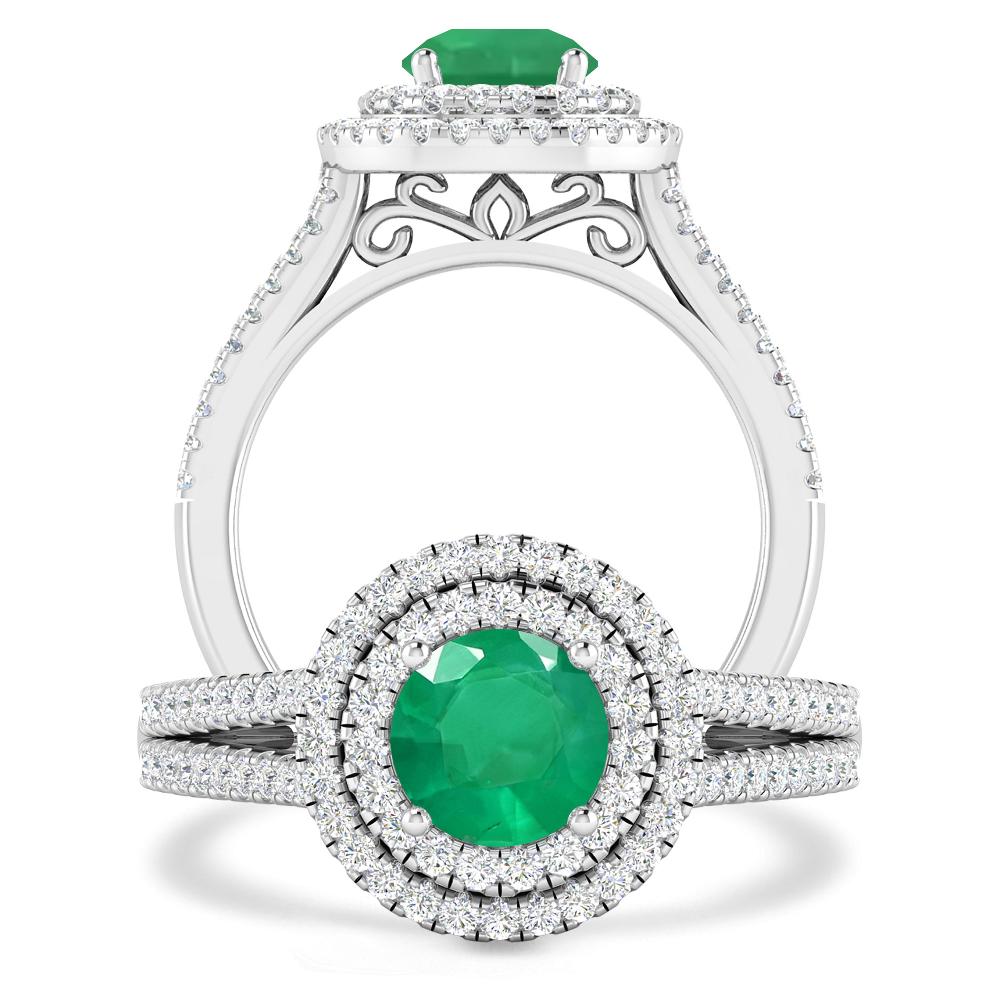 White Gold - Emerald