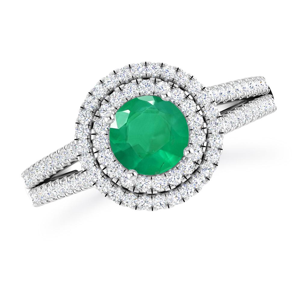 White Gold - Emerald