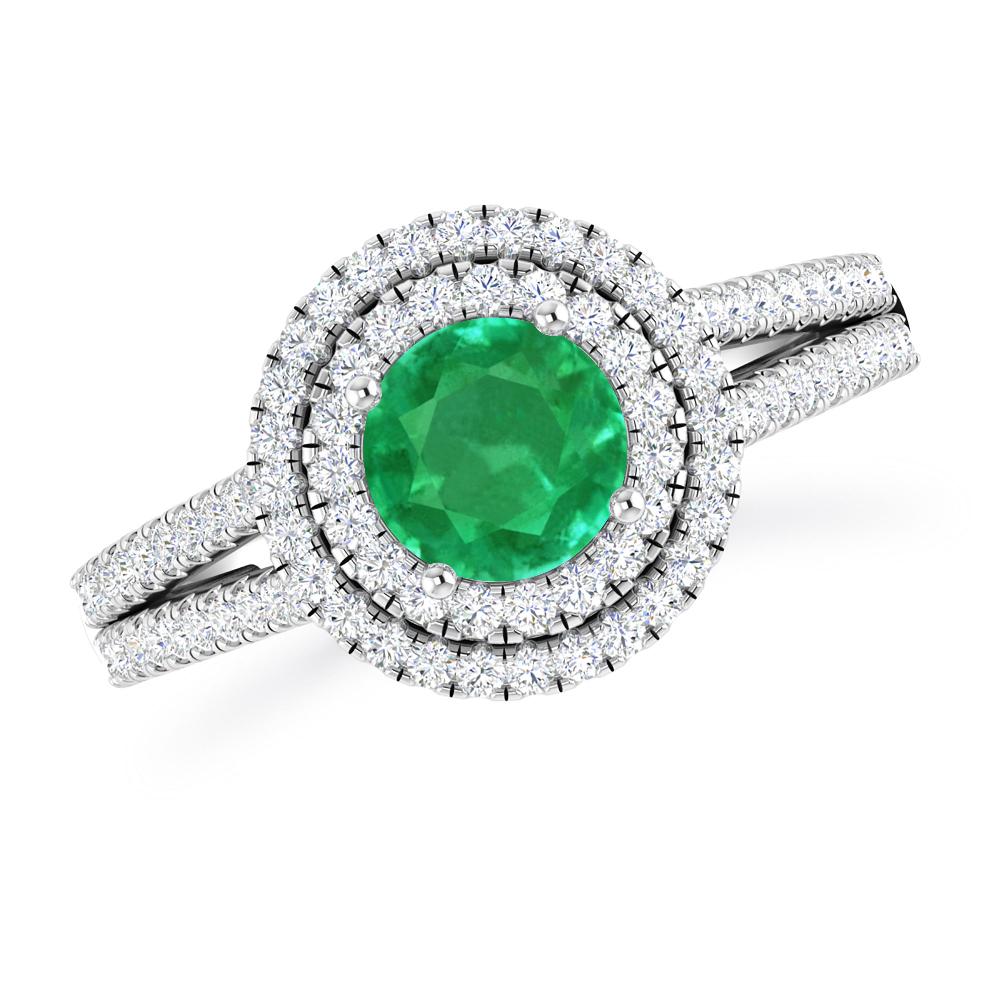 White Gold - Emerald