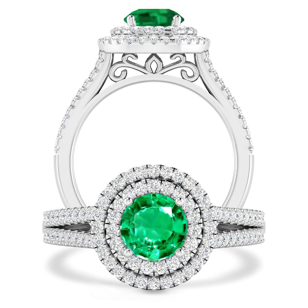 White Gold - Emerald