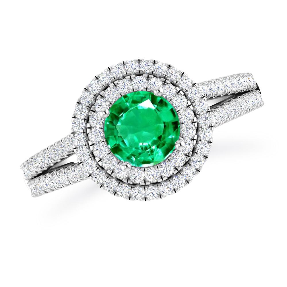 White Gold - Emerald