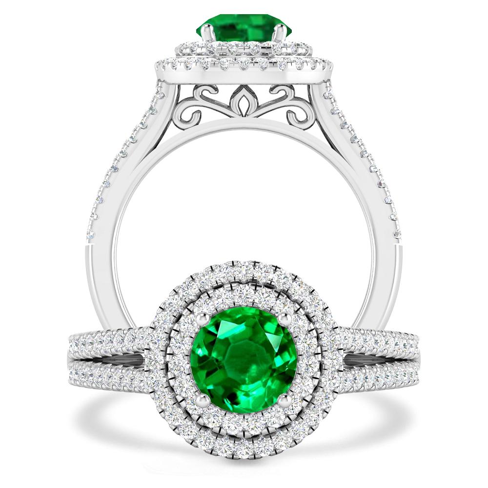 White Gold - Emerald