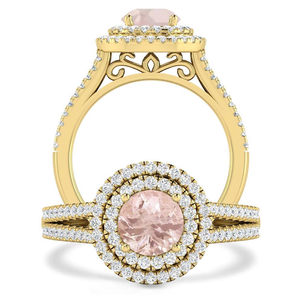 Yellow Gold - Morganite