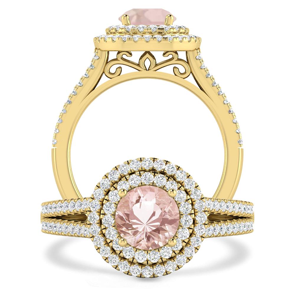 Yellow Gold - Morganite