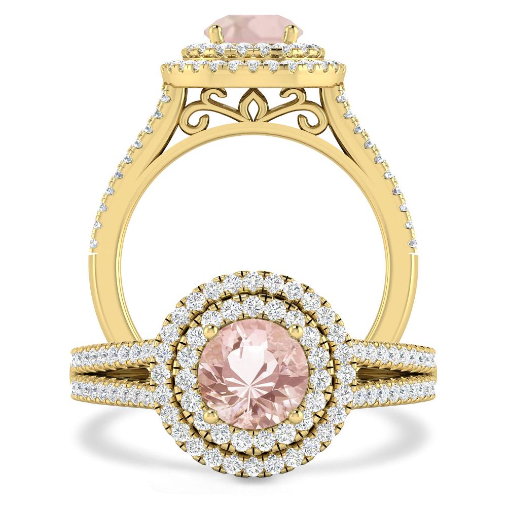 Yellow Gold - Morganite