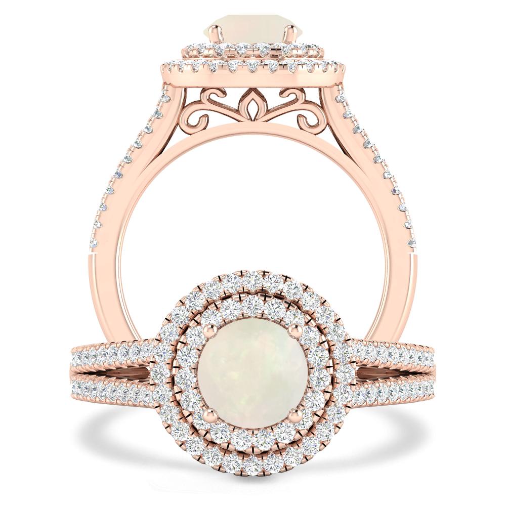 Rose Gold - Opal