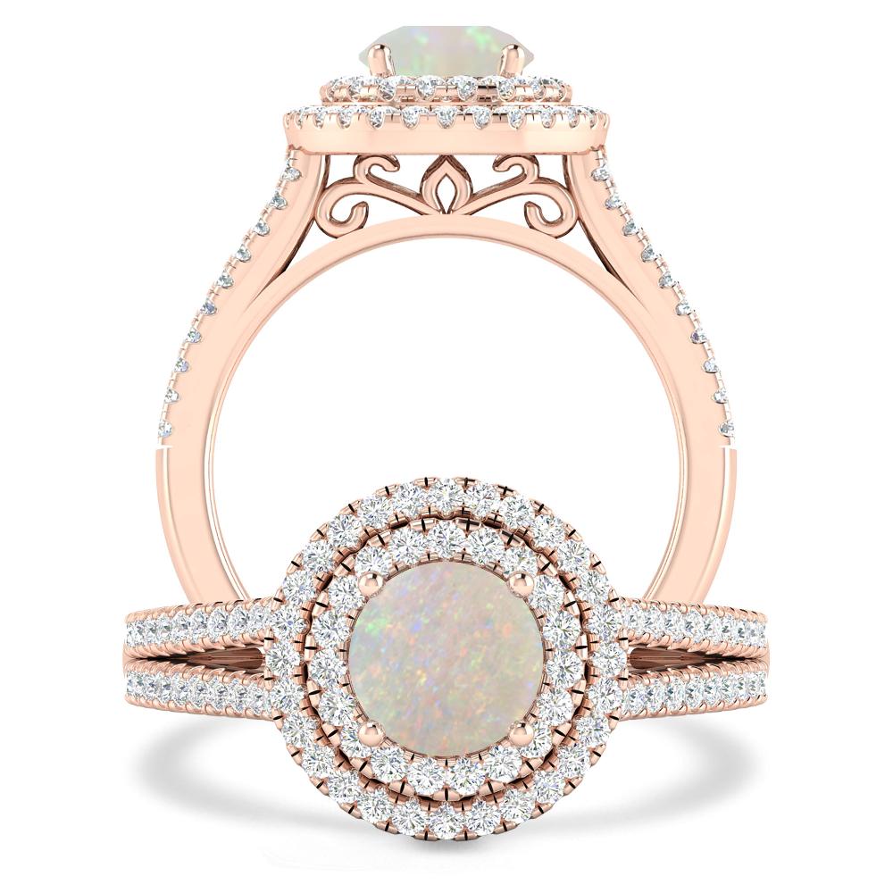 Rose Gold - Opal