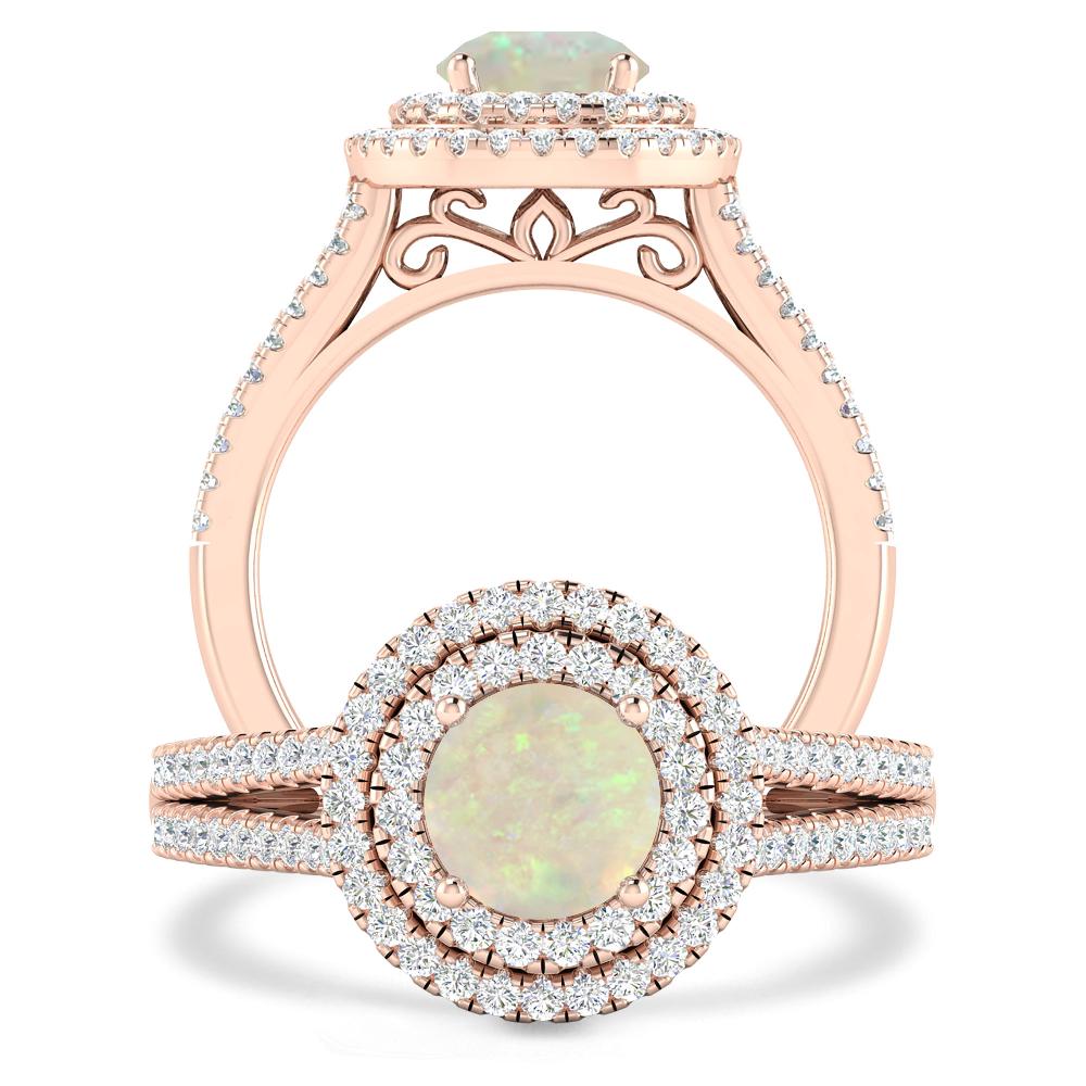 Rose Gold - Opal