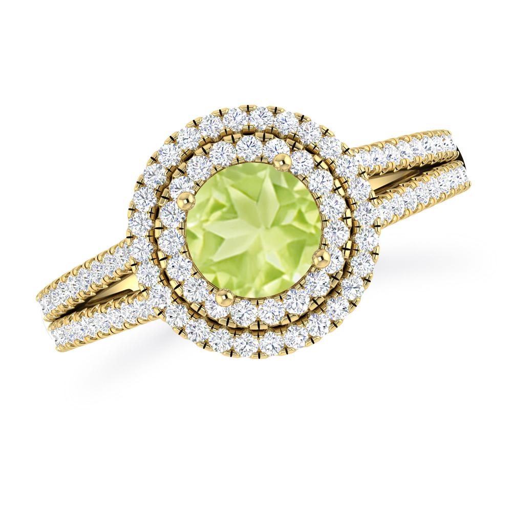 Yellow Gold - Peridot