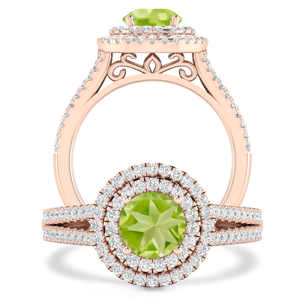 Rose Gold - Peridot