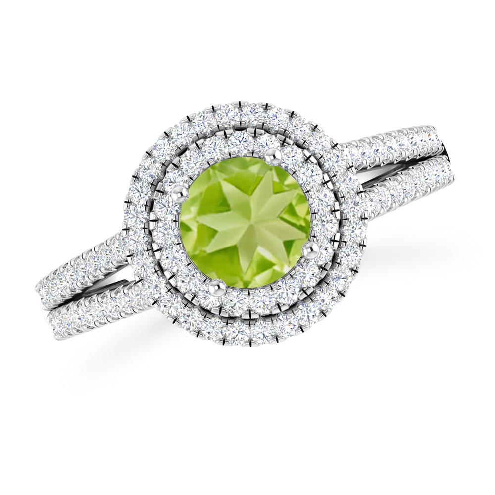 White Gold - Peridot