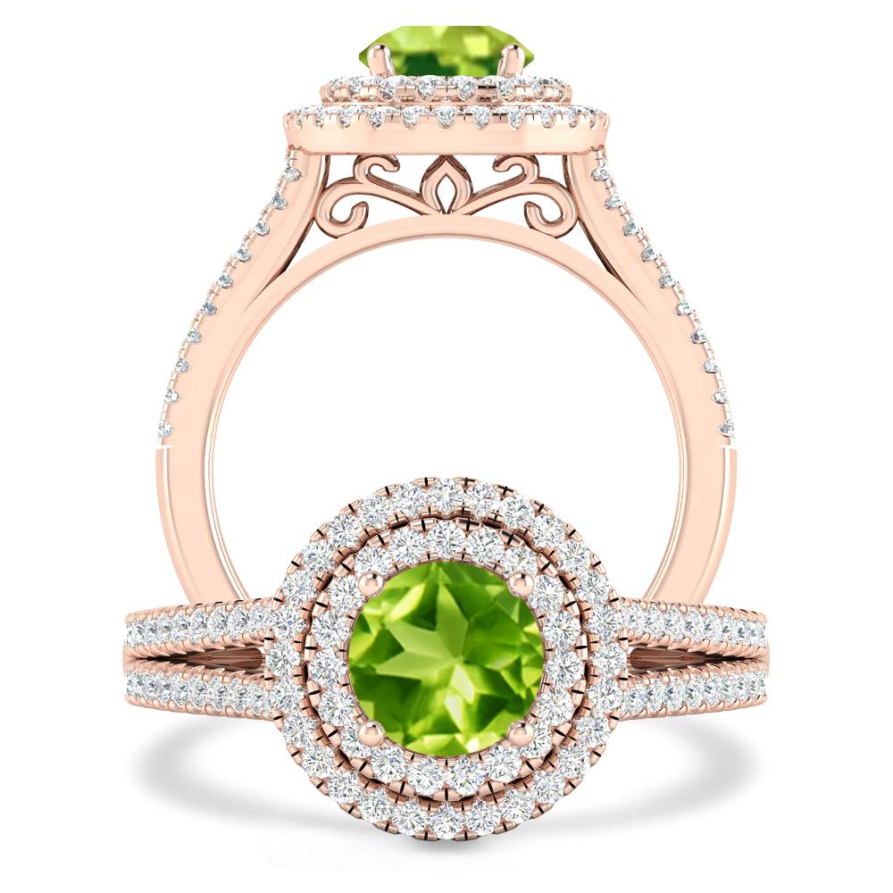 Rose Gold - Peridot