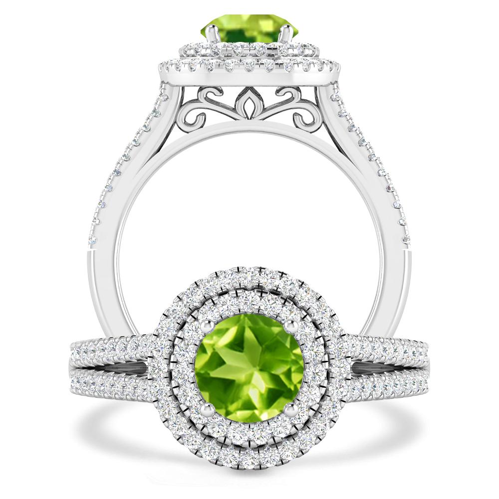 White Gold - Peridot