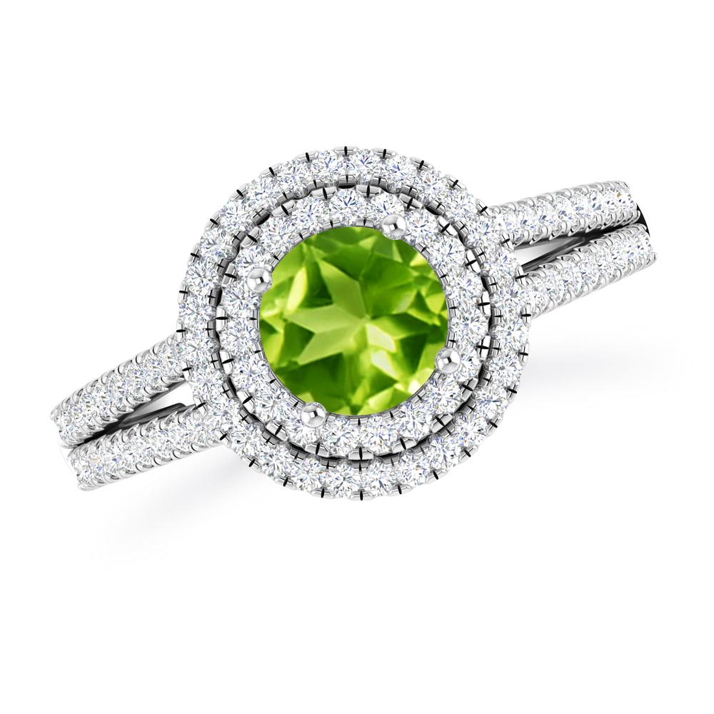 White Gold - Peridot