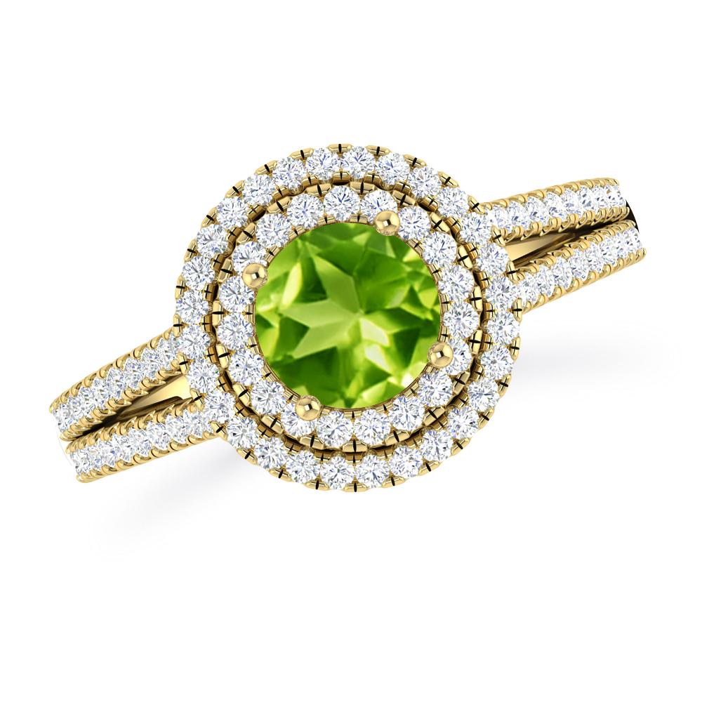 Yellow Gold - Peridot