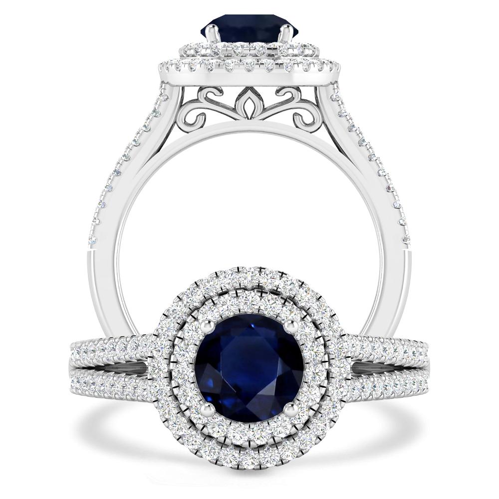 White Gold - Sapphire