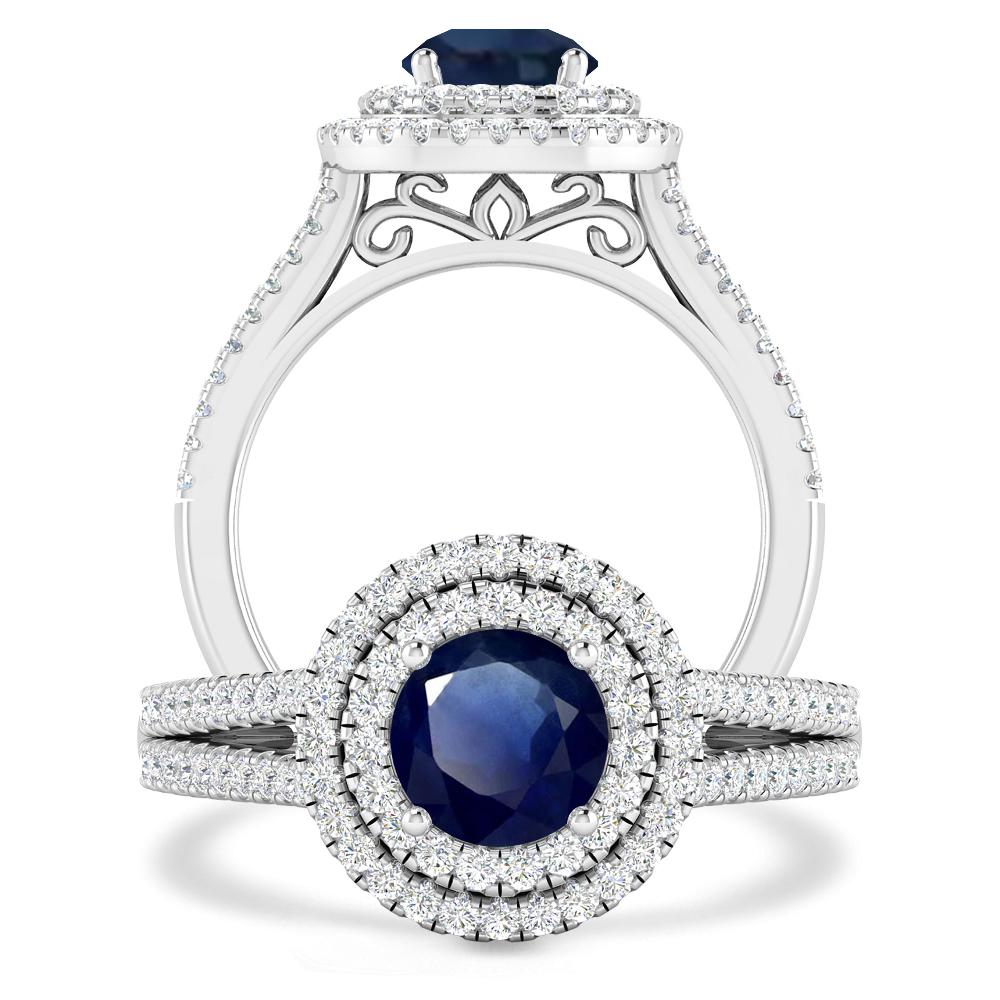 White Gold - Sapphire