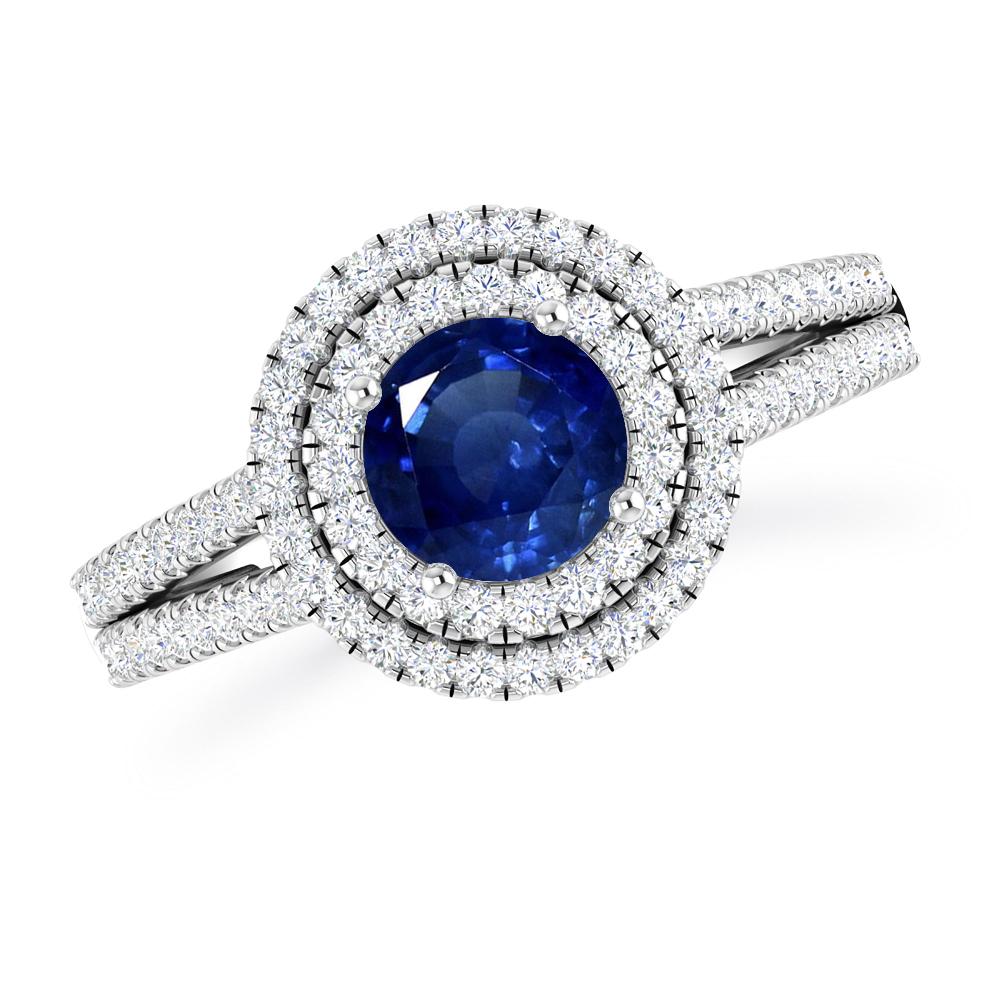 White Gold - Sapphire