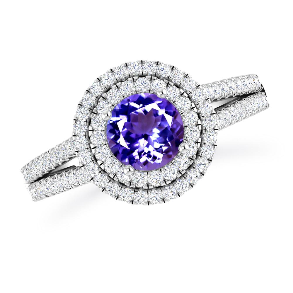 White Gold - Tanzanite