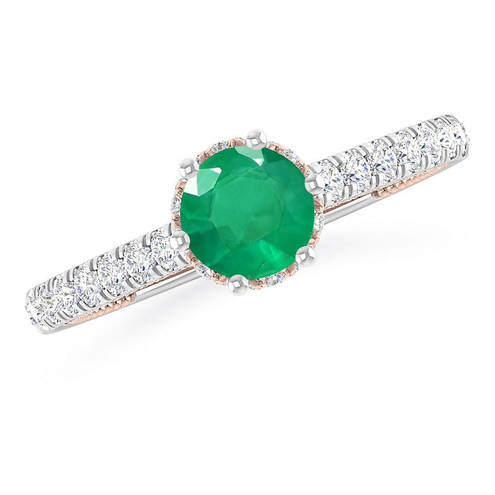 White Gold - Emerald