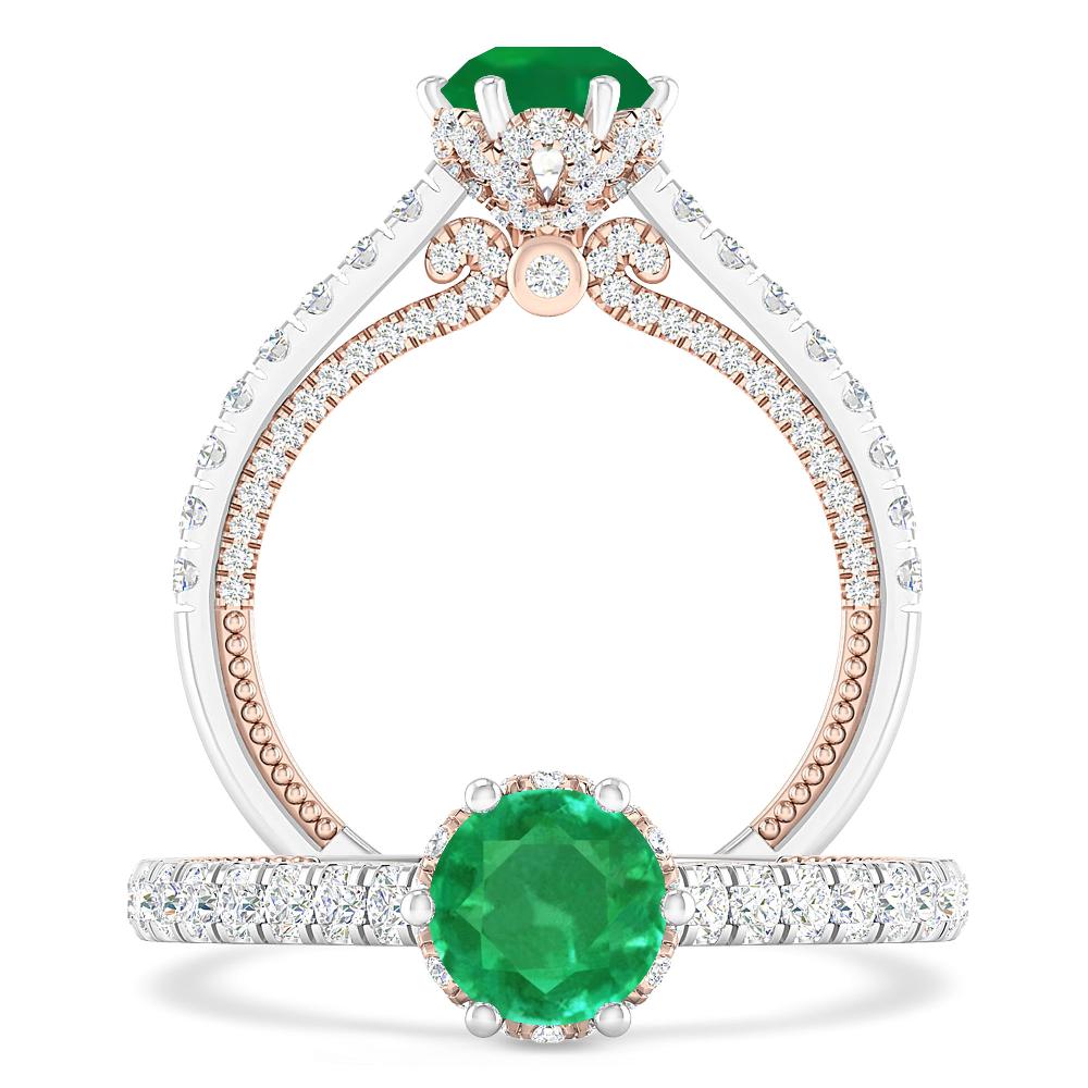 White Gold - Emerald