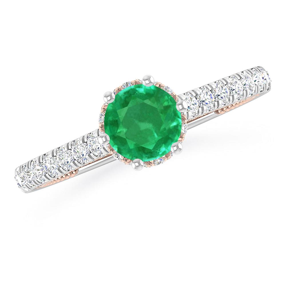 White Gold - Emerald