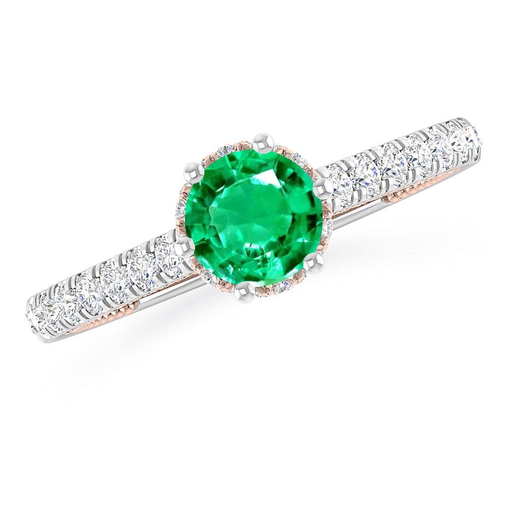 White Gold - Emerald