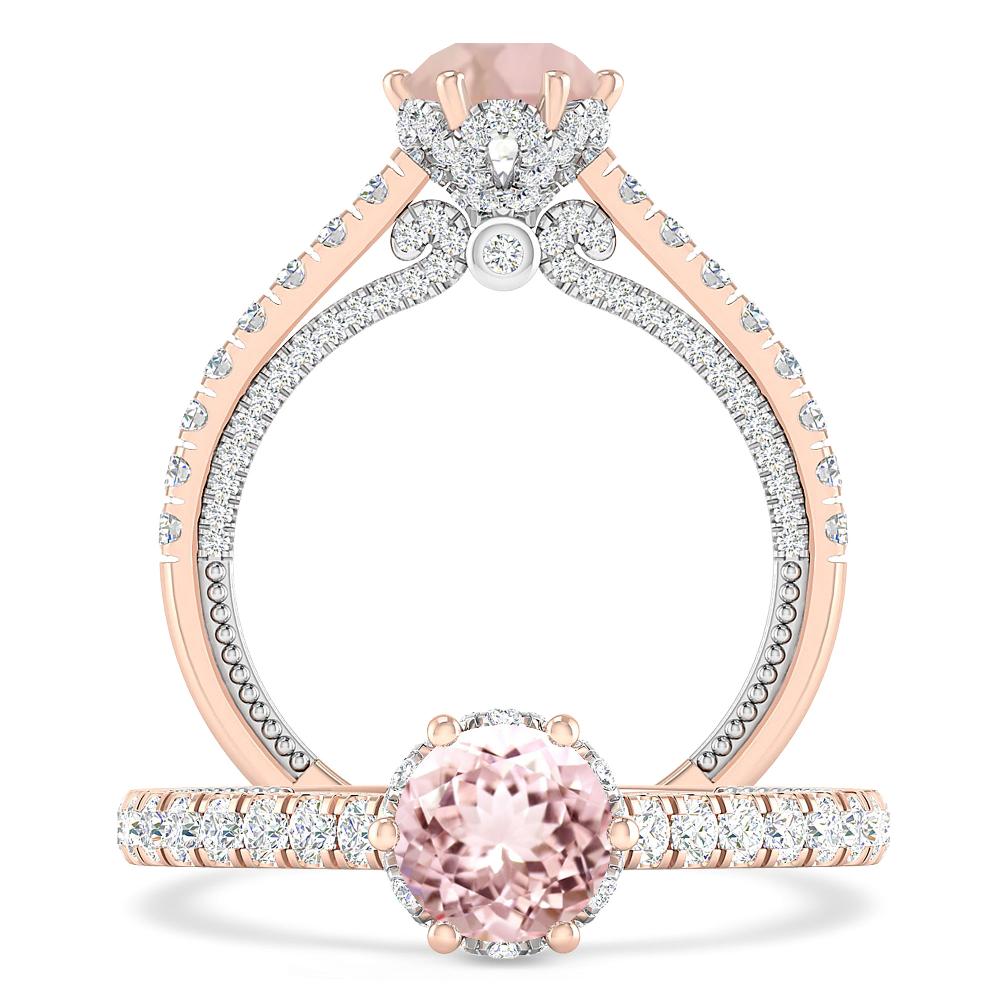Rose Gold - Morganite