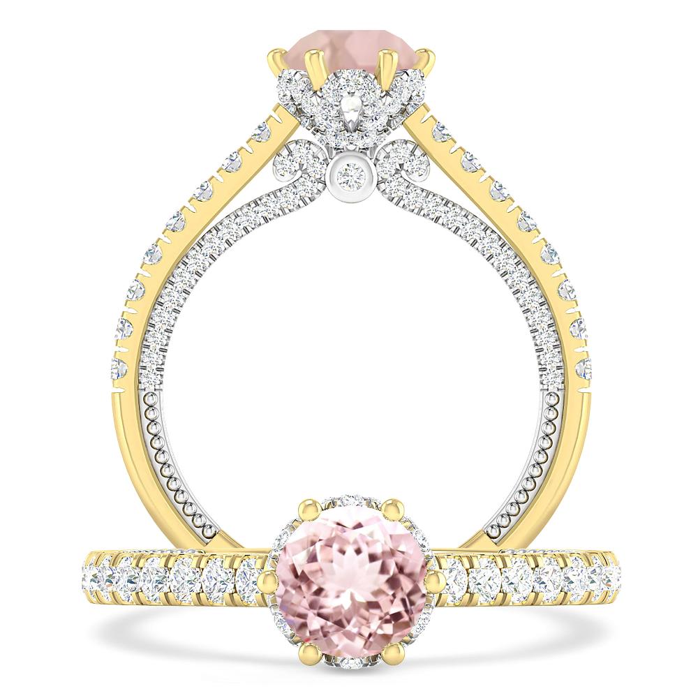 Yellow Gold - Morganite