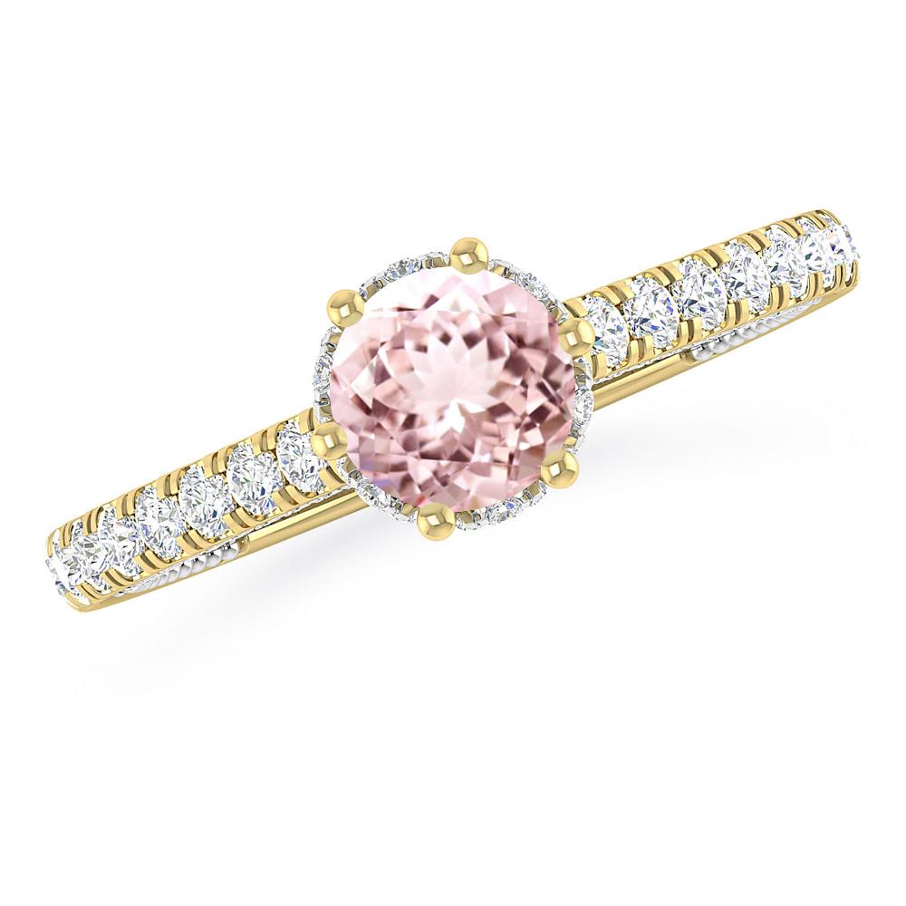 Yellow Gold - Morganite
