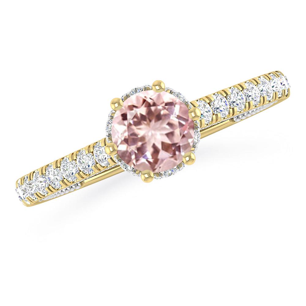 Yellow Gold - Morganite