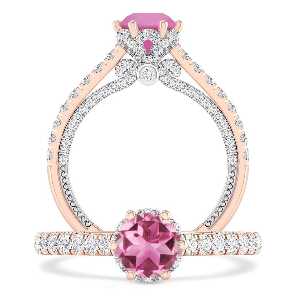 Rose Gold - Pink Tourmaline
