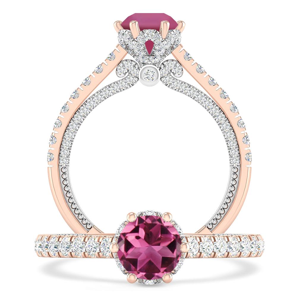 Rose Gold - Pink Tourmaline