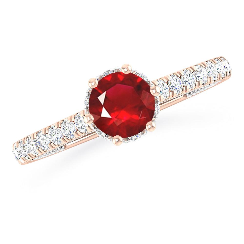 Rose Gold - Ruby