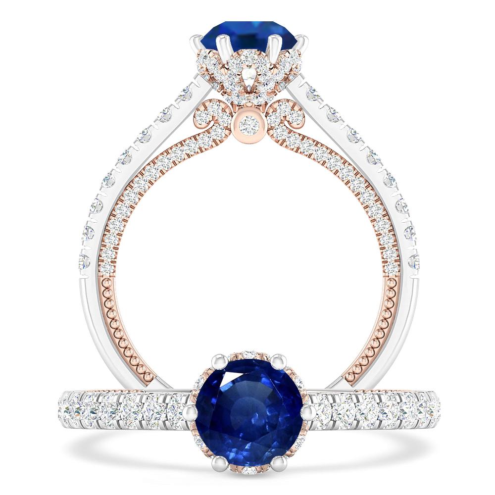 White Gold - Sapphire