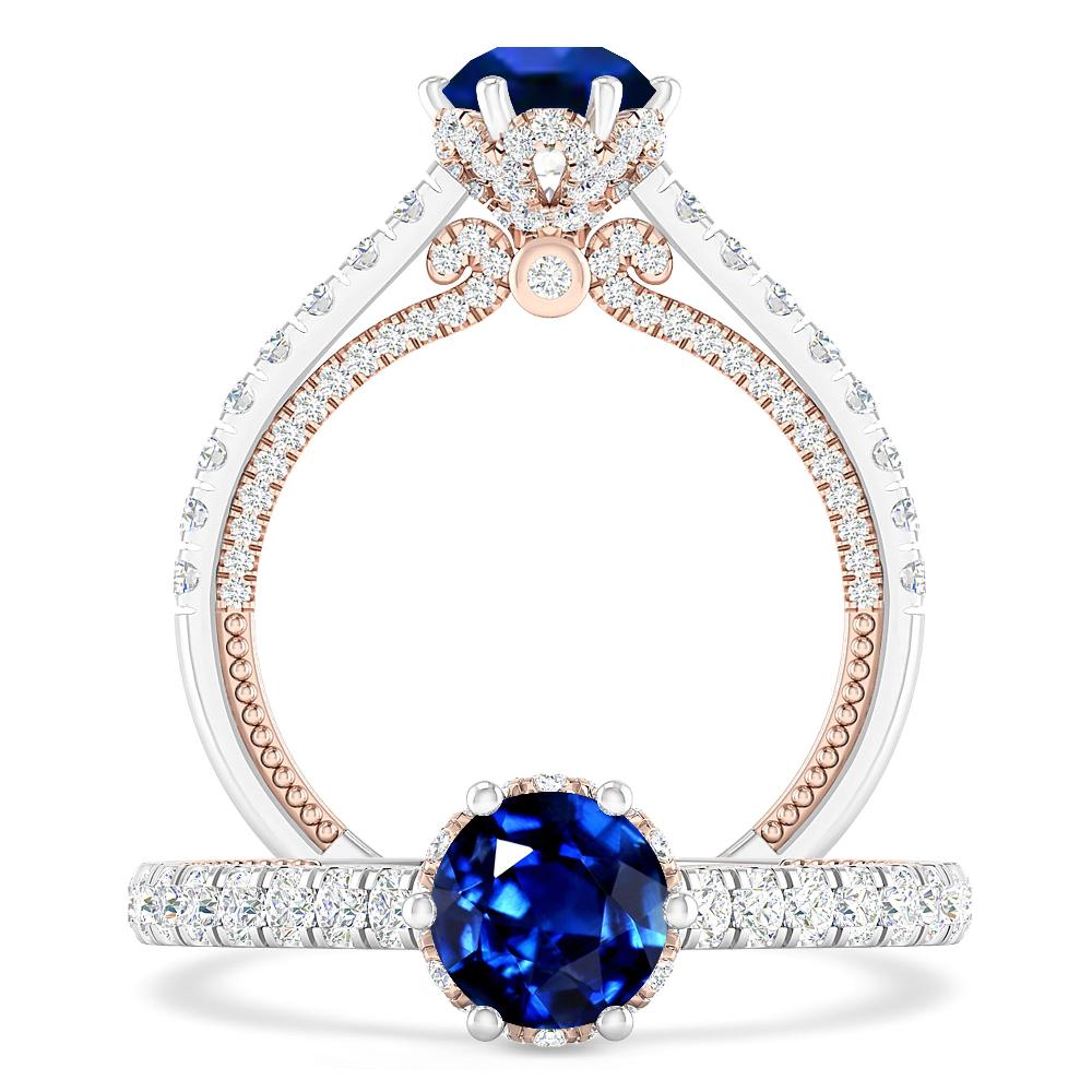 White Gold - Sapphire
