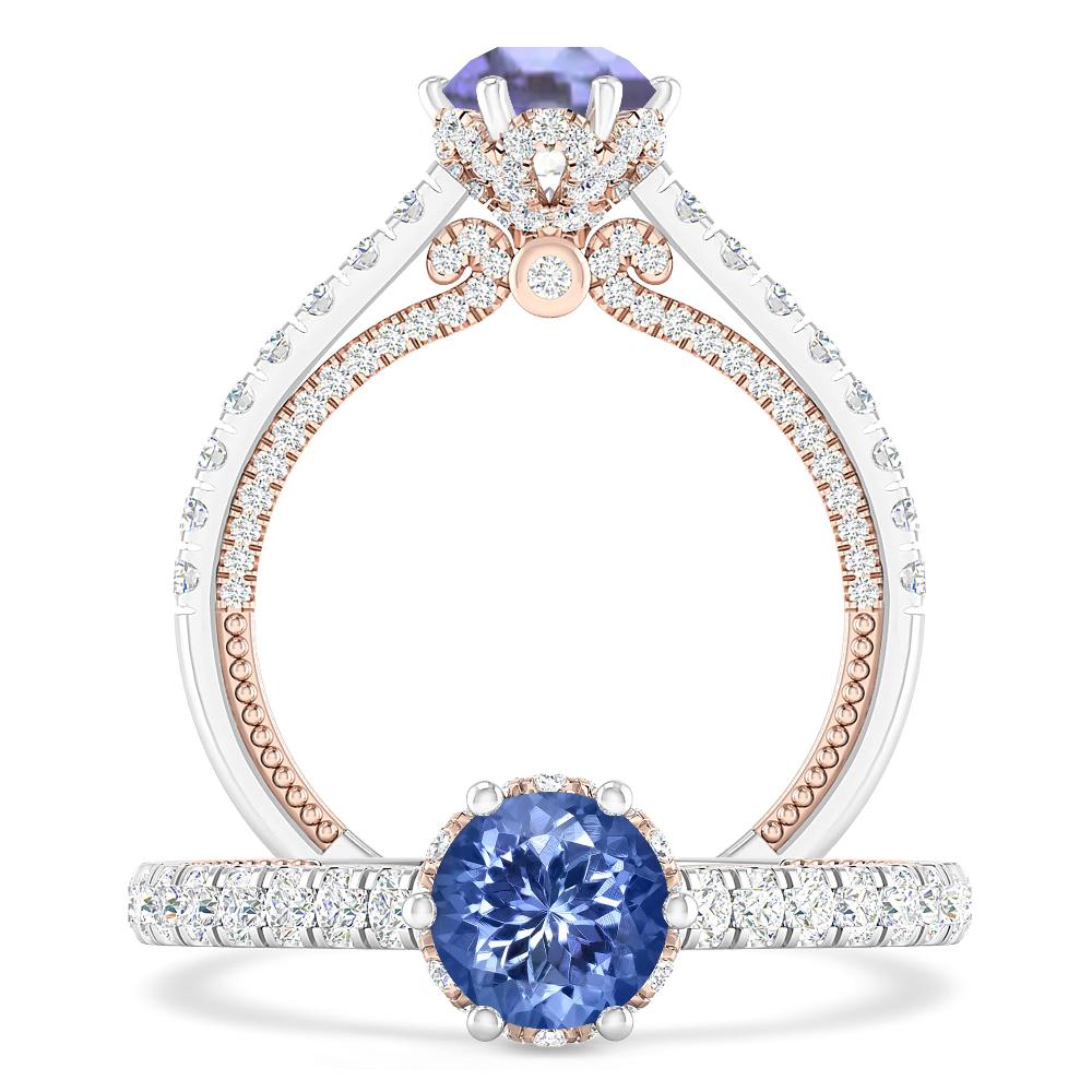 White Gold - Tanzanite