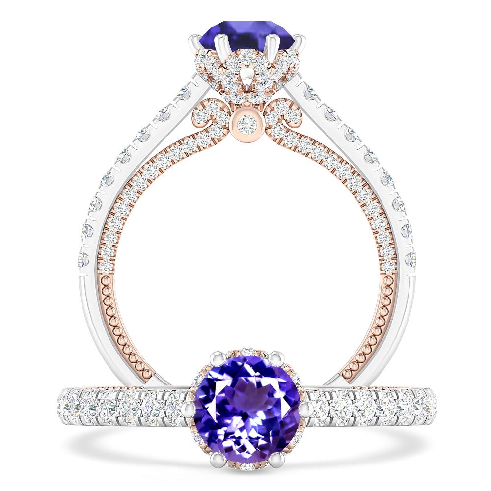 White Gold - Tanzanite