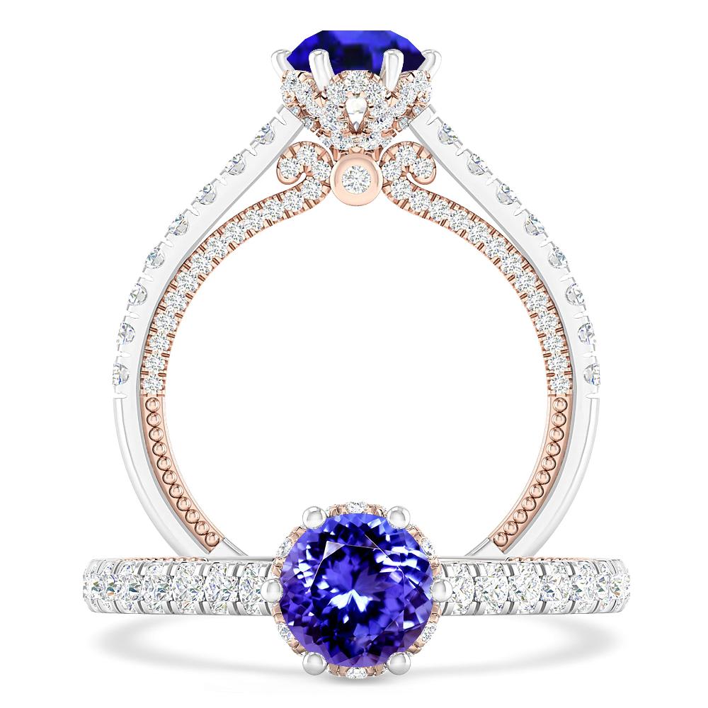 White Gold - Tanzanite