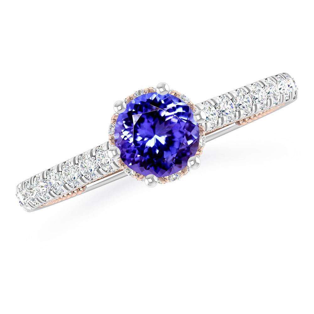 White Gold - Tanzanite
